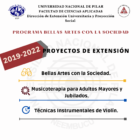 Bellas Artes con la Sociedad 2019-2022