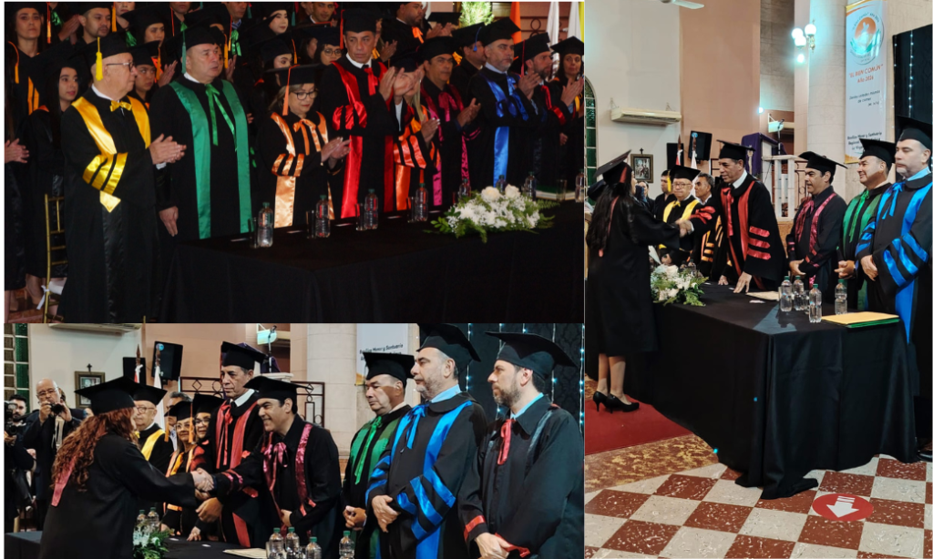 ACTO DE GRADUACIÓN – PROMOCIÓN 2024–202 Universidad Nacional de Pilar - Facultad de Ciencias Aplicadas - Aula Pilar